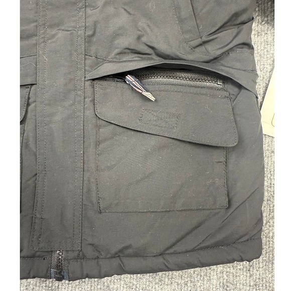 Vintage Phat Farm Boys Winter Puffer Jacket Black Size 6-12 Months - Picture 7 of 13